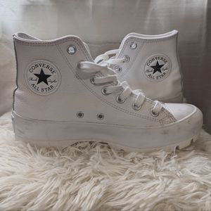 Converse All Star Lugged Platform Leather Sneakers